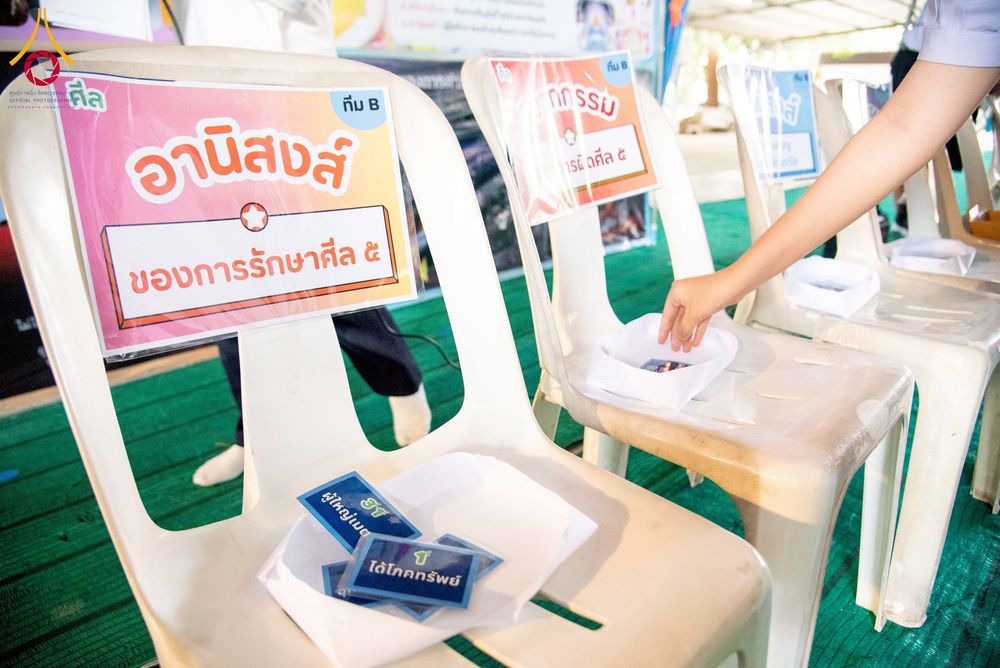 ภาพ No.271173:วันที่ 18 พฤศจิกายน พ.ศ. 2568 รวมพลังเด็กดี V-Star ผู้นำฟื้นฟูศีลธรรมโลก ประจำปี 2568 จังหวัดราชบุรี ณ ศูนย์อบรมเยาวชนผาสุกวนิช