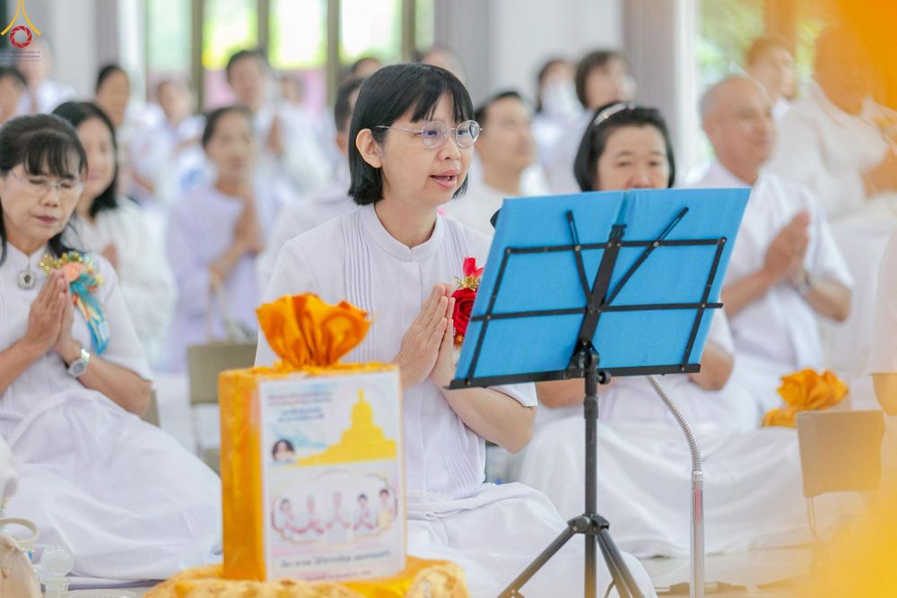 ภาพ No.246853:วันอาทิตย์ที่ 14 กันยายน พ.ศ. 2568 พิธีทอดผ้าป่า ซื้อดิน ปรับพื้นที่ลานธรรม  และพิธีกลั่นแผ่นดิน โปรยทราย สถาปนาองค์พระเจดีย์ เพื่อสร้างสันติภาพโลก  ณ ศูนย์ปฏิบัติธรรมสระบุรี อ.พระพุทธบาท จ.สระบุรี