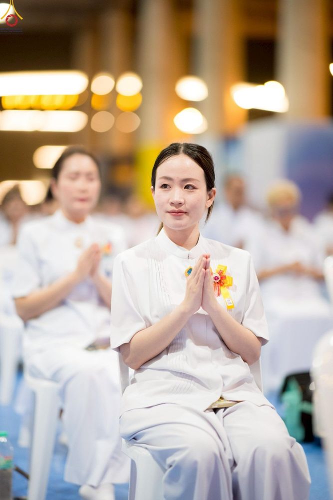 ภาพ No.244404:วันที่ 7 กันยายน พ.ศ. 2568 พิธีฉลองชัยสวดมนต์บทธัมมจักกัปปวัตตนสูตร 7,681,108,108 จบ ณ มหารัตนวิหารคด วัดพระธรรมกาย