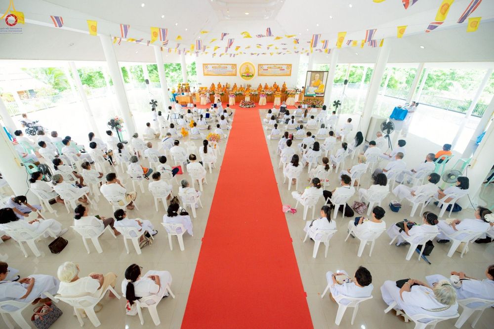 ภาพ No.263575:วันที่ 23 ตุลาคม พ.ศ. 2568 พิธีทอดกฐินสามัคคี เพื่อปรับปรุงและต่อเติมอาคารอเนกประสงค์ และพิธีทอดกฐินสามัคคีทั่วไทย 30,000 วัด ณ ศูนย์ปฏิบัติธรรมโพธารามราชบุรี ตำบลเขาชะงุ้ม อำเภอโพธาราม จังหวัดราชบุรี