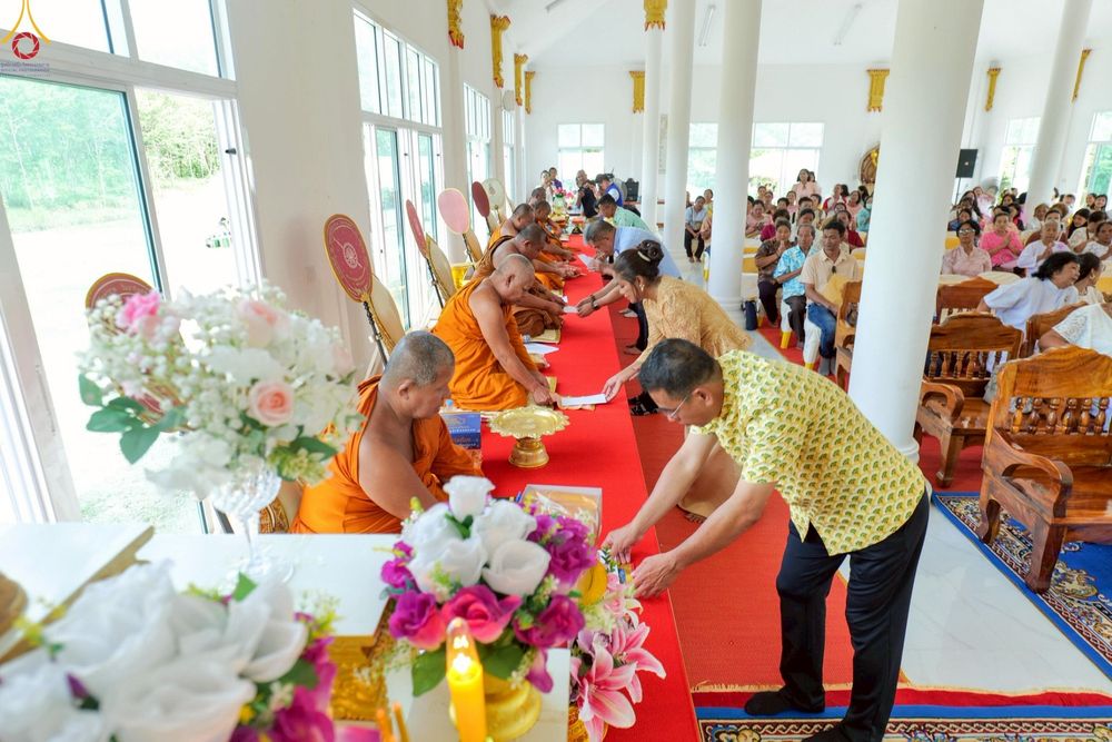 ภาพ No.258412:วันที่ 18 ตุลาคม พ.ศ. 2568 พิธีทอดกฐินสามัคคีทั่วไทย 30,000 วัด โดยคณะศิษยานุศิษย์ บูชาธรรม 81 ปี หลวงพ่อธัมมชโย ณ วัดโตงไชยาราม อ.ย่านตาขาว จ.ตรัง