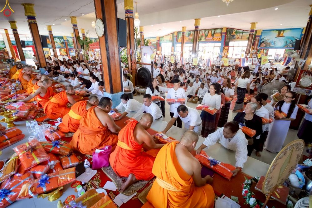 ภาพ No.269738:วันที่ 25 ตุลาคม พ.ศ. 2568 พิธีทอดกฐินสามัคคีทั่วไทย ณ วัดป่าแดง ต.ป่าแดง  อ.ชาติตระการ จ.พิษณุโลก โดยคณะศิษยานุศิษย์ บูชาธรรม 81 ปี หลวงพ่อธัมมชโย