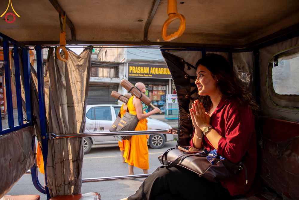 ภาพ No.317026:วันเสาร์ที่ 28 มีนาคม พ.ศ.2569 ธรรมยาตราจาริก ณ ซุ้มประตูลุมพินีเกต(Lumbini Gate) ประเทศเนปาล