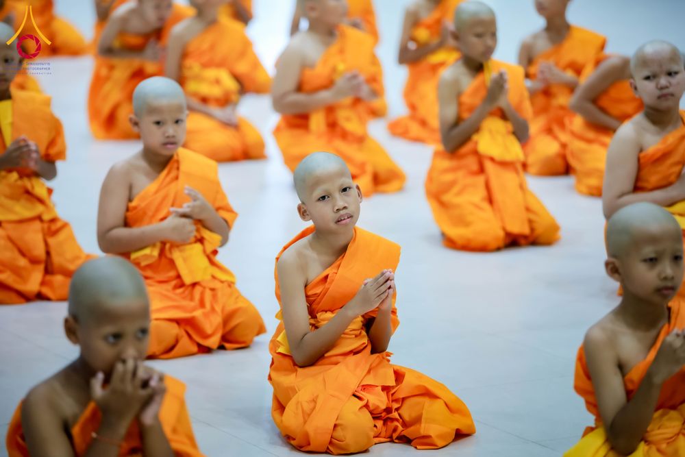 ภาพ No.317527:วันอาทิตย์ ที่ 29 มีนาคม พ.ศ.2569  พิธีปลงผม , พิธีขอขมามอบบาตรและผ้าไตร , พิธีบรรพชา ณ ศูนย์ปฏิบัติธรรมสมุทรปราการ จำนวน 42 รูป