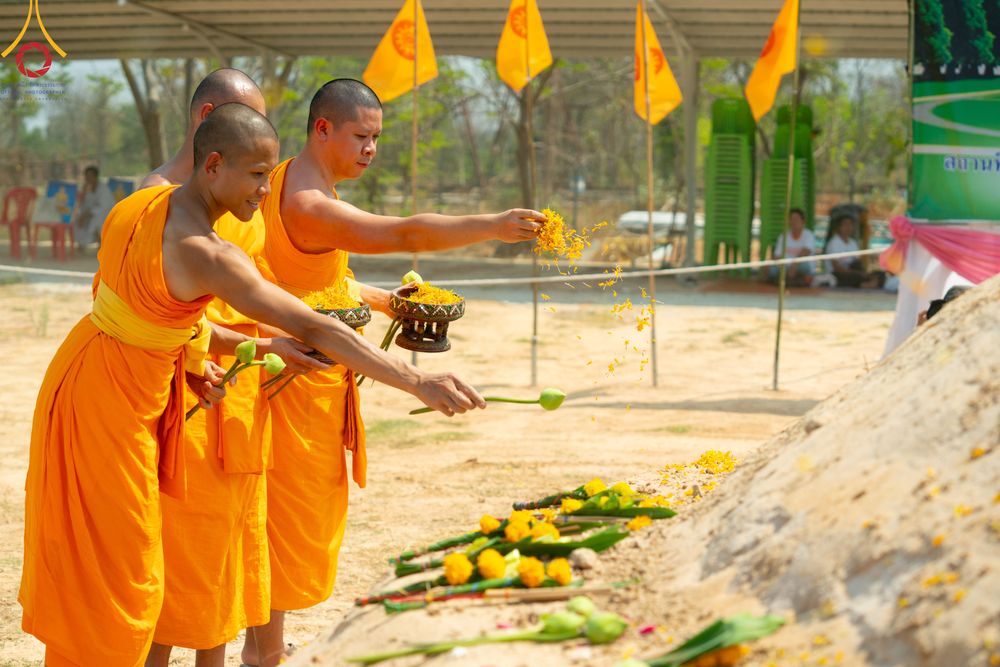 ภาพ No.310935:วันอาทิตย์ที่ 22 กุมภาพันธ์ พ.ศ. 2569 พิธีประดิษฐานพระประธาน “พระธรรมกาย” ณ ธุดงคสถานอำนาจเจริญ จังหวัดอำนาจเจริญ