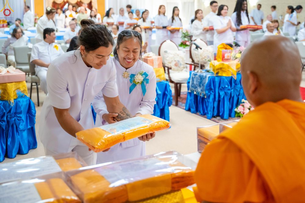 ภาพ No.284349:วันอาทิตย์ที่ 19 ตุลาคม พ.ศ.2568  พิธีทอดกฐินสามัคคี ณ วัดพระธรรมกายเท็กซัส สหรัฐอเมริกา