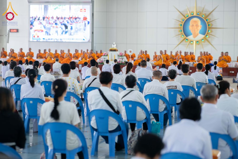 ภาพ No.310122:วันที่ 7 กุมภาพันธ์ พ.ศ. 2569 พิธีถวายภัตตาหารเมนูสวรรค์ เพื่อการบรรลุธรรม ณ หอฉันคุณยายอาจารย์ฯ วัดพระธรรมกาย