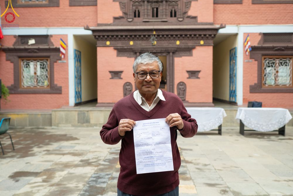 ภาพ No.313185:วันอังคารที่ 10 มีนาคม พ.ศ. 2569 ประมวลภาพบรรยากาศวันแรก โครงการบวชธรรมทายาท ประเทศเนปาล ณ วัดอเชศวร (Aksheswar Mahavihar )