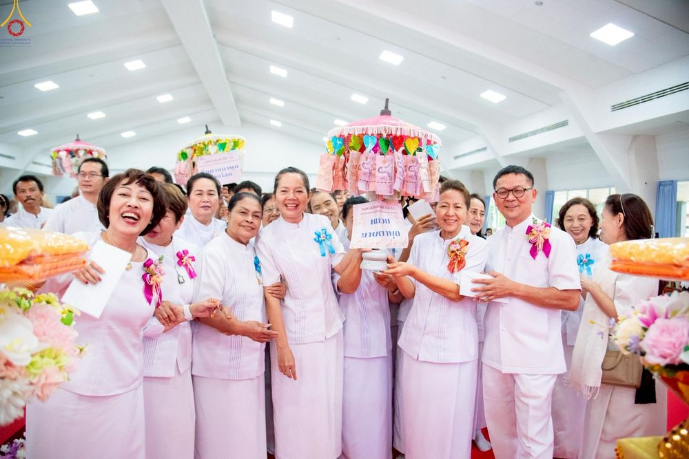 ภาพ No.261071:วันอังคารที่ 14 ตุลาคม พ.ศ. 2568 พิธีทอดกฐินสามัคคี "สร้างองค์พระเจดีย์เพื่อสร้างสันติภาพโลก" ขนาดหน้าตัก 10 เมตร ณ ศูนย์ปฏิบัติธรรมระยอง(บ้านช่องลม) ตำบลบางบุตร อำเภอบ้านค่าย จังหวัดระยอง