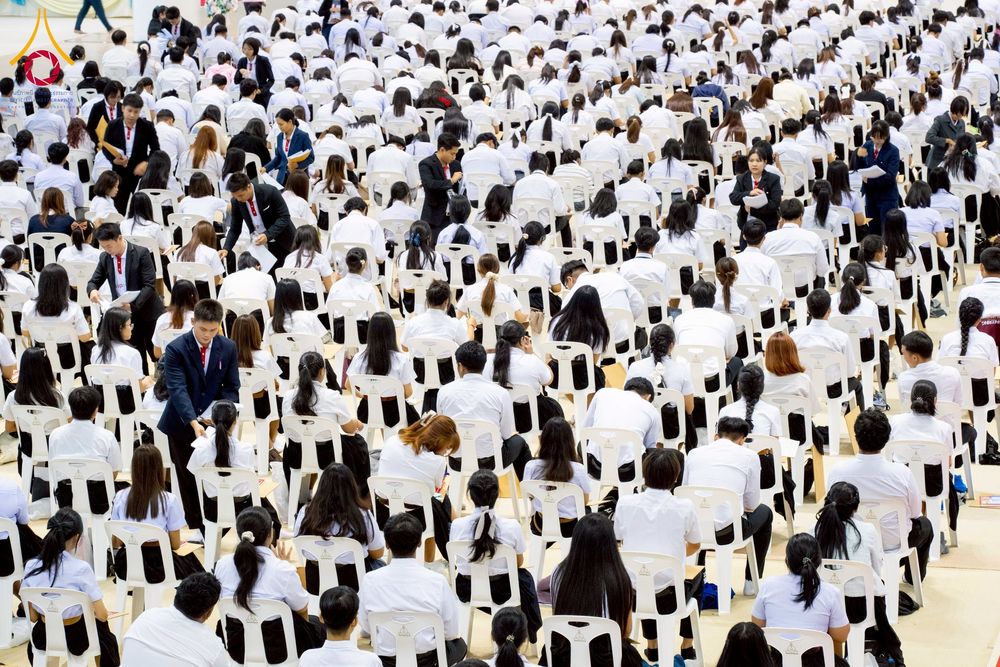 ภาพ No.273312:วันที่ 23 พฤศจิกายน พ.ศ. 2568 การสอบตอบปัญหาธรรมะ ทางก้าวหน้า "ระดับอุดมศึกษา" ณ ห้องแก้วสารพัดนึก 1 สภาธรรมกายสากล วัดพระธรรมกาย จ.ปทุมธานี