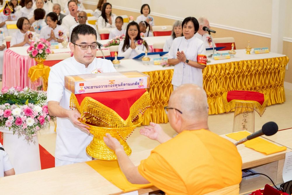 ภาพ No.255650:วันที่ 12 ตุลาคม พ.ศ. 2568 พิธีทอดกฐินสามัคคี  ณ วัดพระธรรมกายซิลิคอนวัลเลย์  สหรัฐอเมริกา 