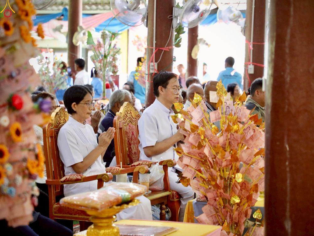 ภาพ No.266935:วันที่ 26 ตุลาคม พ.ศ. 2568 พิธีทอดกฐินสามัคคีทั่วไทย ณ วัดห้วยสุวรรณาราม อ.ศรีประจันต์ จ.สุพรรณบุรี โดยคณะศิษยานุศิษย์ บูชาธรรม 81 ปี หลวงพ่อธัมมชโย