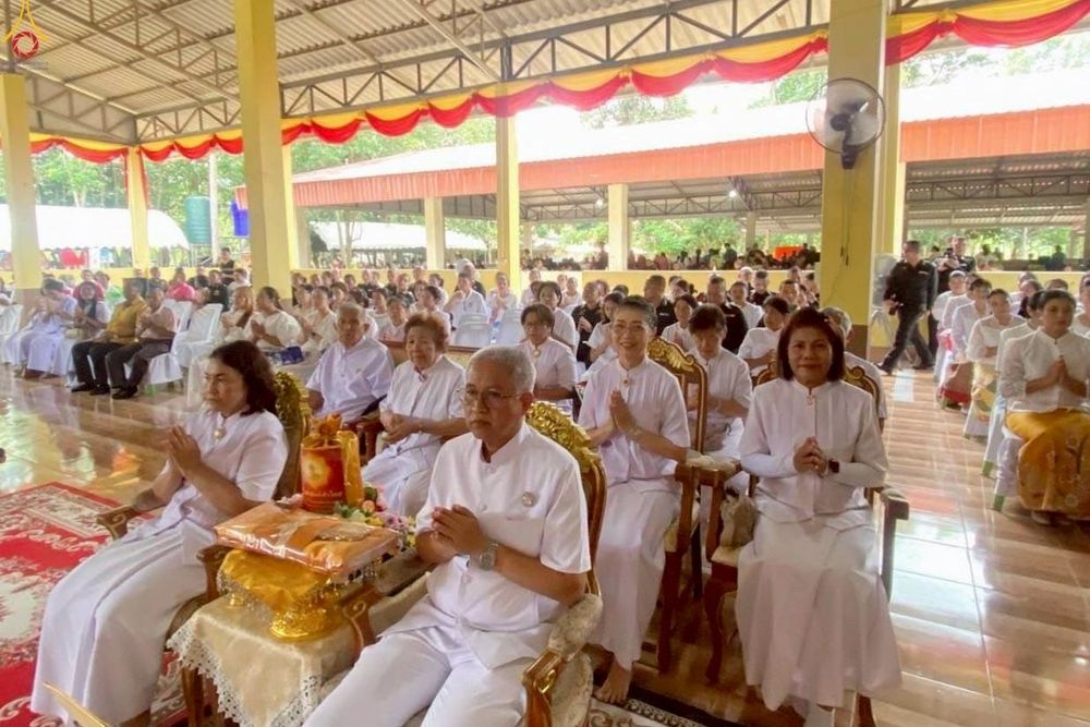 ภาพ No.259976:วันที่ 18 ตุลาคม พ.ศ. 2568 พิธีทอดกฐินสามัคคีทั่วไทย 30,000 วัด โดยคณะศิษยานุศิษย์ บูชาธรรม 81 ปี หลวงพ่อธัมมชโย ณ ที่พักสงฆ์ควนนา อ.รัตภูมิ จ.สงขลา