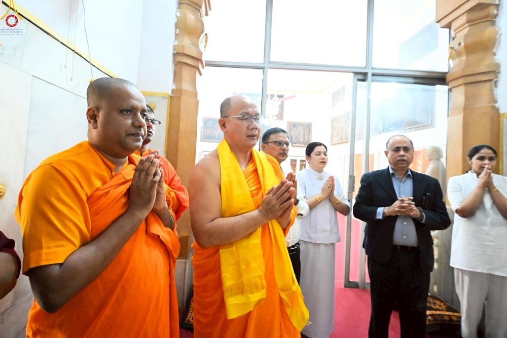 ภาพ No.263382:วันที่ 17 ตุลาคม พ.ศ. 2568 ทอดกฐินสมทบวัดต่างประเทศ ณ วัดมหาโพธิเดลลี ประเทศอินเดีย 