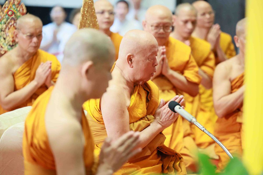 ภาพ No.341868:วันพุธที่ 29 กรกฎาคม พ.ศ. 2569 พิธีอุปสมบทสามเณรประโยค 9 นาคในพระบรมราชานุเคราะห์ ณ โบสถ์พระไตรปิฏก วัดพระธรรมกาย