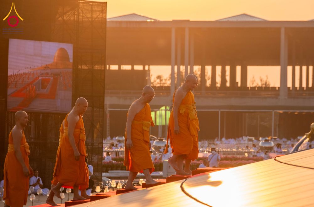 ภาพ No.312214:วันอังคารที่ 3 มีนาคม พ.ศ.2569 พิธีเวียนประทักษิณและจุดมาฆประทีป ณ ลานธรรมพระมหาธรรมกายเจดีย์ วัดพระธรรมกาย