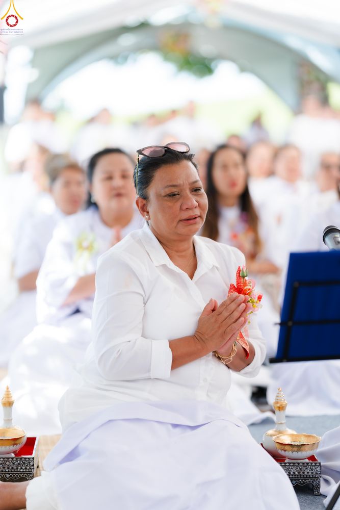 ภาพ No.286119:วันที่ 13 กรกฎาคม พ.ศ. 2568  พิธีทอดผ้าป่าฉลอง 13 ปี  วัดพระธรรมกายสวิตเซอร์แลนด์