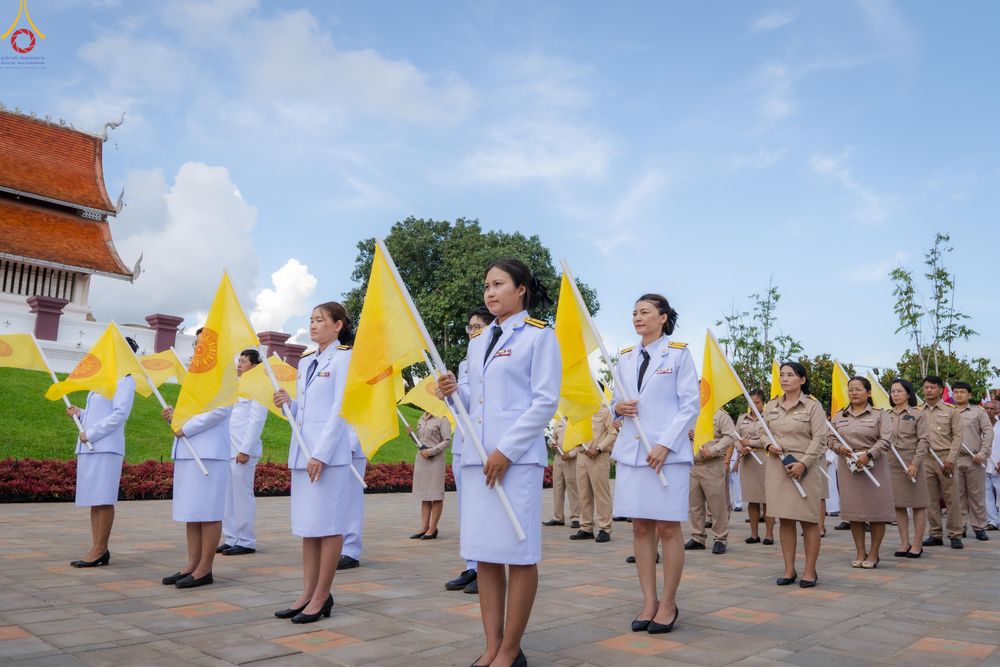 ภาพ No.331804:วันพฤหัสบดีที่ 4 มิถุนายน พ.ศ.2569 พิธีต้อนรับเปรียญธรรม 9 ประโยค และเปรียญธรรม 6 ประโยค  ณ อาคารธรรมสภา วัดบ้านขุน ต.บ่อหลวง อ.ฮอด จ.เชียงใหม่