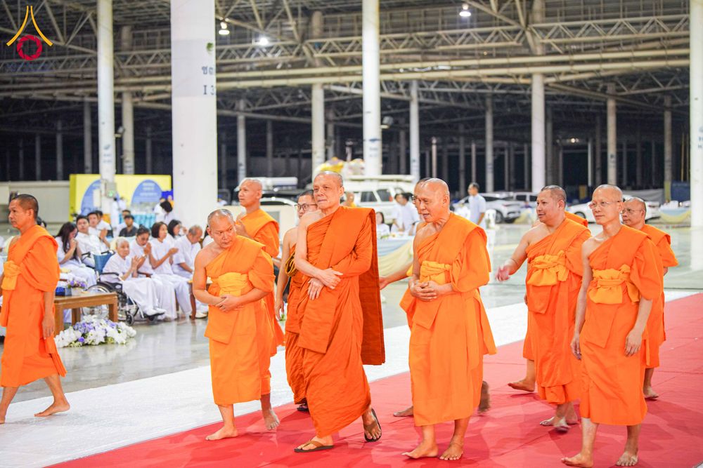 ภาพ No.316689:วันอาทิตย์ที่ 29 มีนาคม พ.ศ. 2569 พิธีทอดผ้าบังสุกุลและพิธีชำระร่าง โยมพ่อณรงค์ จินตมากุล  สิริอายุ 99 ปี 11 เดือน โยมบิดา พระครูปลัดรัตนวีรวัฒน์ (รังสฤษดิ์ อิทฺธิจินตโก) ที่ปรึกษาเจ้าคณะจังหวัดปทุมธานี เจ้าอาวาสวัดพระธรรมกาย  ณ ฌาปนสถานชั่วคราว ทางเข้า 