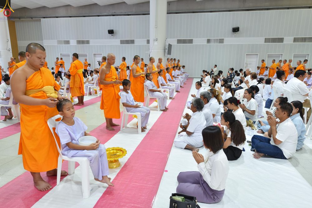 ภาพ No.316859:วันเสาร์ที่ 28 มีนาคม พ.ศ.2569 พิธีปลงผมนาคธรรมทายาท โครงการสามเณรยุวธรรมทายาท รุ่นที่ 34 โครงการสามเณรมัชฌิมธรรมทายาท รุ่นที่ 30 ณ มหารัตนวิหารคด 13 วัดพระธรรมกาย