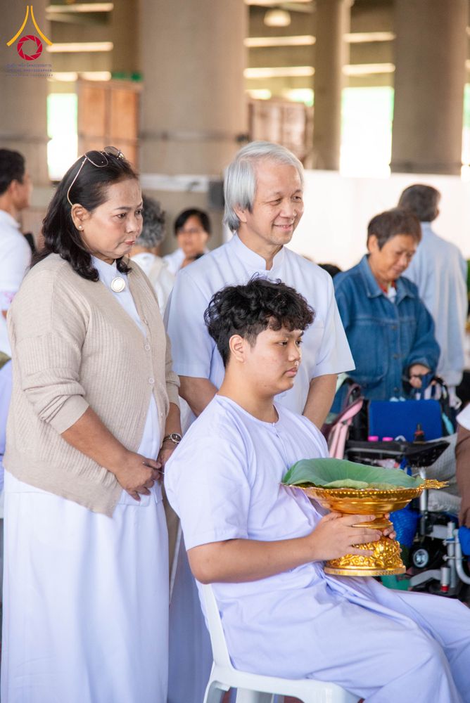 ภาพ No.293608:วันที่ 10 มกราคม พ.ศ. 2569 พิธีปลงผมธรรมทายาทบูชาธรรม 117  ปี คุณยายอาจารย์ฯ ณ วิหารคด วัดพระธรรมกาย ปทุมธานี