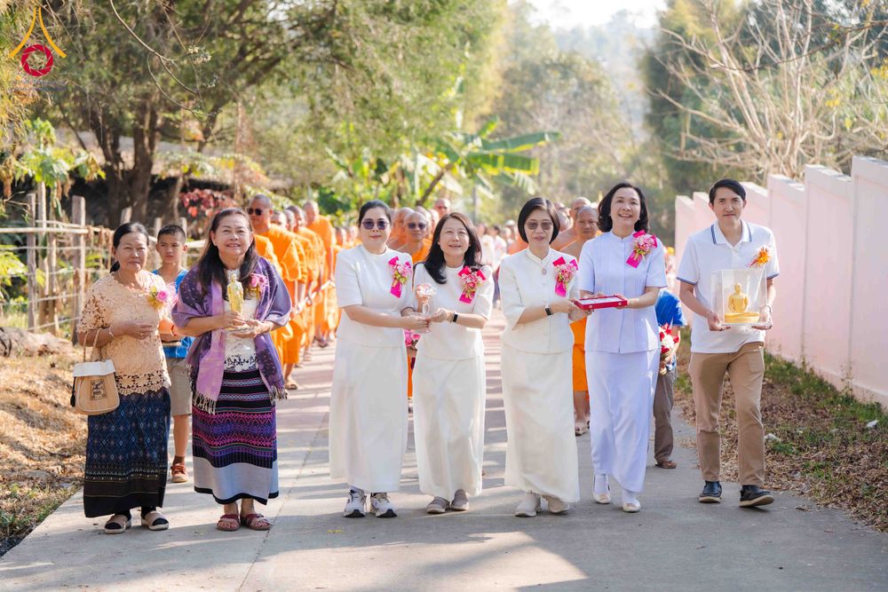 ภาพ No.308933:วันศุกร์ที่ 6 กุมภาพันธ์ พ.ศ.2569 พิธีอัญเชิญพระบรมสารีริกธาตุ เพื่อประดิษฐาน  ณ เจดีย์วัดทุ่งเจริญธรรม อ.อมก๋อย จ.เชียงใหม่