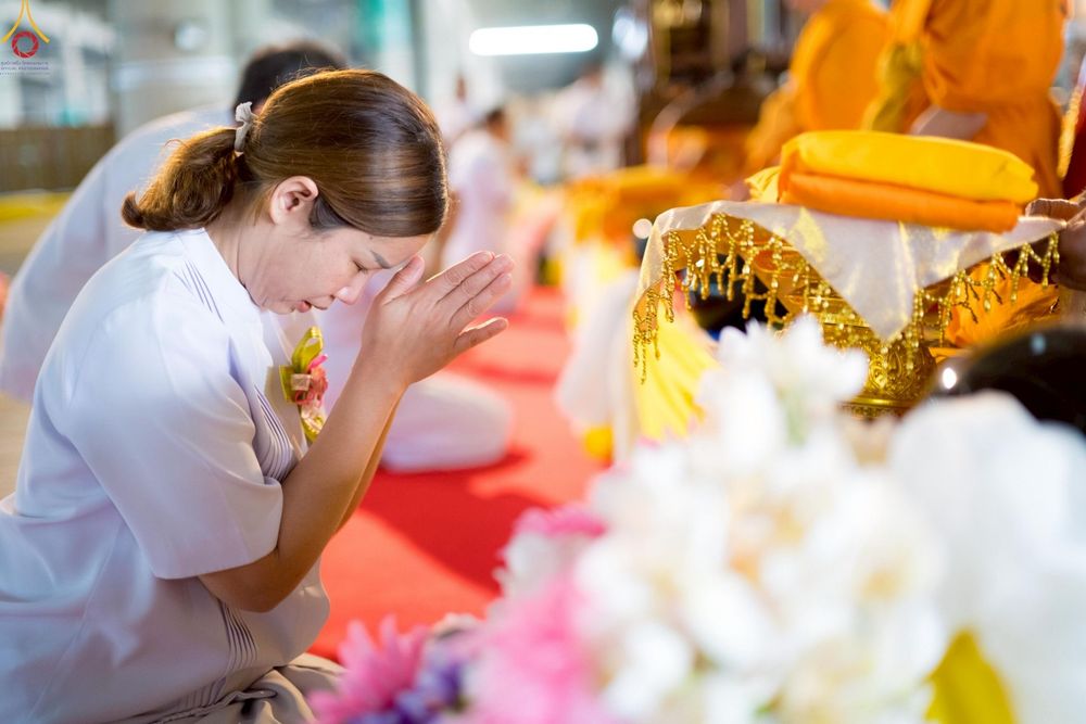 ภาพ No.246598:วันที่ 14 กันยายน พ.ศ. 2568 พิธีตักบาตรฉลองพระใหม่ ในโครงการอุปสมบทหมู่บูชาธรรม ครบรอบ108ปี วันครูผู้ค้นพบวิชชาธรรมกาย ณ วิหารคด วัดพระธรรมกาย