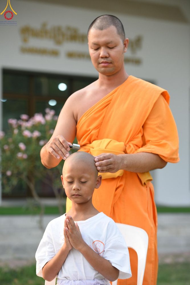 ภาพ No.133387:พิธีตัดปอยผม ธรรมทายาท โครงการบรรพชาสามเณร ฟื้นฟูพระพุทธศาสนาทั่วไทย  ณ ศูนย์ปฏิบัติธรรมจังหวัดสระบุรี อ.พระพุทธบาท จ.สระบุรี  วันที่ 2 เมษายน พ.ศ. 2567