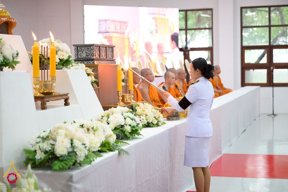 ภาพ No.262459:วันที่ 30 ตุลาคม พ.ศ. 2568 พสกนิกรอำเภอคลองหลวง จัดพิธีบำเพ็ญกุศลสัตตมวาร ถวายพระราชกุศลแด่สมเด็จพระพันปีหลวง ณ วัดพระธรรมกาย