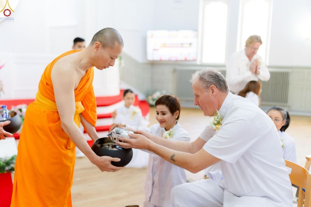 ภาพ No.269199:วันอาทิตย์ที่ 26  ตุลาคม พ.ศ. 2568 พิธีทอดกฐินวัดพระธรรมกายนอร์ธสวีเดน ประเทศสวีเดน 