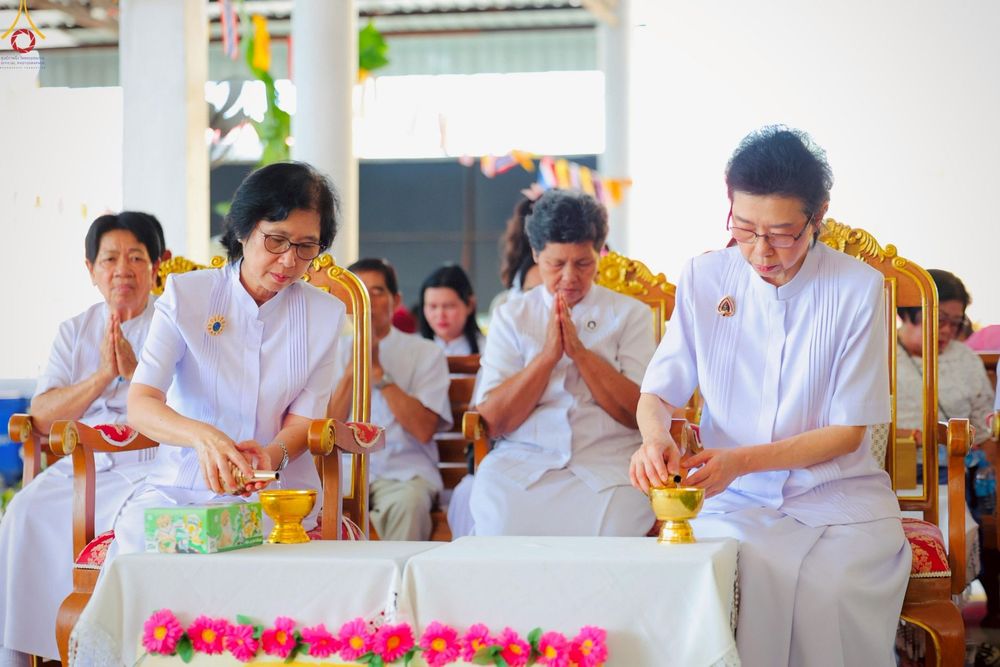 ภาพ No.266493:วันที่ 19 ตุลาคม พ.ศ. 2568 พิธีทอดกฐินสามัคคีทั่วไทย ณ วัดพระประทานพร อ.ศรีราชา ชลบุรี โดยคณะศิษยานุศิษย์ บูชาธรรม 81 ปี หลวงพ่อธัมมชโย