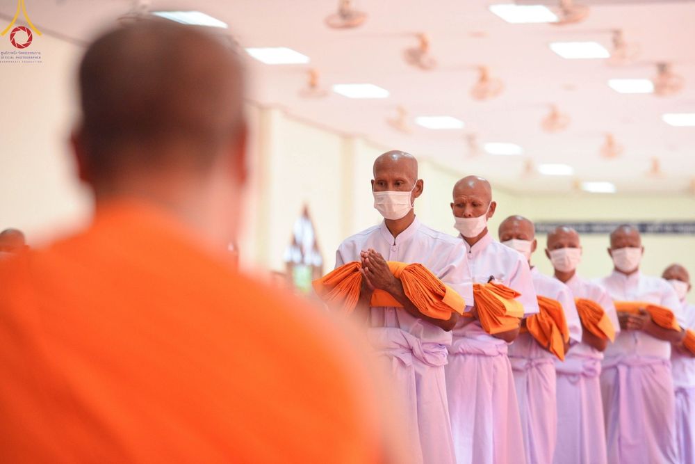 ภาพ No.102050:พิธีบรรพชาและอุปสมบทหมู่ธรรมทายาท ในโครงการอุปสมบทหมู่ รุ่นบูชาธรรมมหาปูชนียาจารย์ ณ วัดพระพุทธบาทราชวรมหาวิหาร และวัดนิคมวาสี อ.พระพุทธบาท จ.สระบุรี วันเสาร์ที่ 9 ธันวาคม พ.ศ. 2566