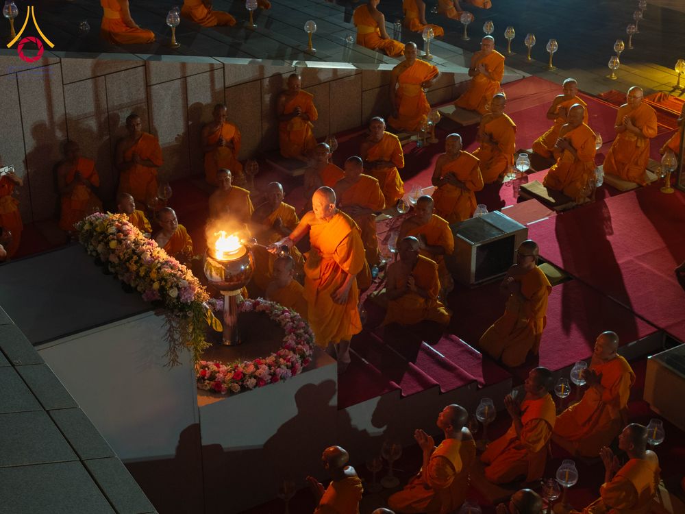 ภาพ No.312234:วันอังคารที่ 3 มีนาคม พ.ศ.2569 พิธีเวียนประทักษิณและจุดมาฆประทีป (ภาพชุดที่ 2) ณ ลานธรรมพระมหาธรรมกายเจดีย์ วัดพระธรรมกาย