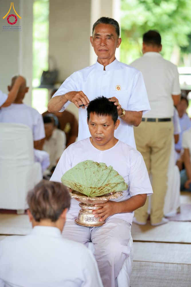 ภาพ No.340028:วันอาทิตย์ ที่ 19 กรกฎาคม 2569 พิธีตัดปอยผมนาคธรรมทายาทโครงการอุปสมบทรุ่นเข้าพรรษาประจำปี2569  ณ ธุดงคสถานพิษณุโลก อ.วังทอง จ.พิษณุโลก