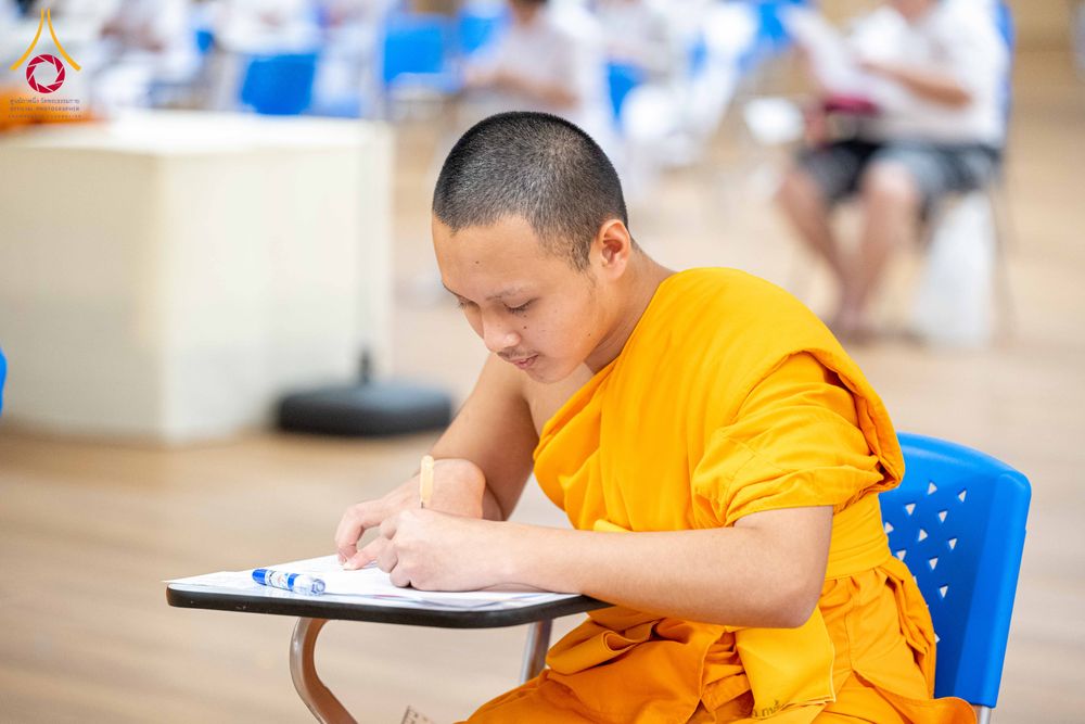 ภาพ No.309553:วันที่ 12 กุมภาพันธ์ พ.ศ. 2569 การสอบบาลีสนามหลวง ประจำปี 2569 ประโยค 1-2, ป.ธ.3/ ประโยค บ.ศ.1-2, บ.ศ.3 ณ สนามสอบประจำจังหวัดปทุมธานี แห่งที่ 2  วัดพระธรรมกาย อ.คลองหลวง จ.ปทุมธานี