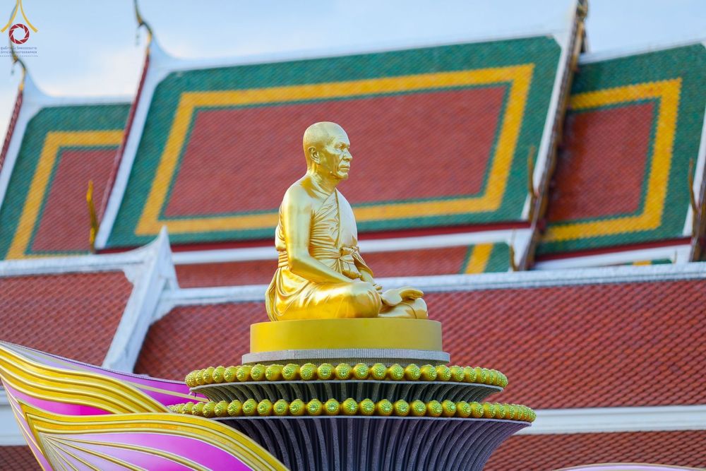 ภาพ No.72394:พิธีต้อนรับพระธรรมยาตรา ในโครงการธรรมยาตรากตัญญูบูชา มหาปูชนียาจารย์ พระมงคลเทพมุนี(สด จนฺทสโร) พระผู้ปราบมาร อนุสรณ์สถาน 7 แห่ง ปีที่ 11 วันที่ 18 มกราคม พ.ศ. 2566 ณ อนุสรณ์สถานลำดับที่ 4 สถานที่เกิดด้วยกายธรรม วัดโบสถ์ (บน) บางคูเวียง อ.บางกรวย จ.นนทบุ
