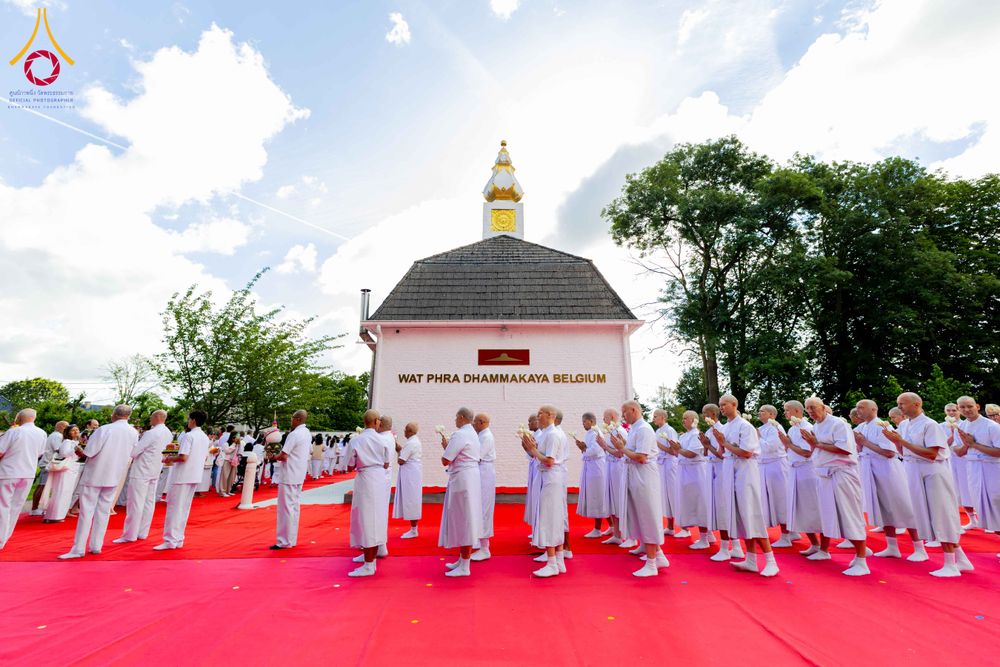 ภาพ No.336757:วันที่ 14 มิถุนายน พ.ศ. 2569 พิธีอุปสมบทธรรมทายาท นานาชาติยุโรปรุ่นที่ 11 เบลเยียม