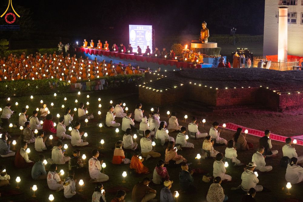 ภาพ No.314321:วันอังคารที่ 17 มีนาคม พ.ศ. 2569 พิธีจุดประทีปเป็นพุทธบูชา ณ วิหารมายาเทวี ลุมพินี ประเทศเนปาล