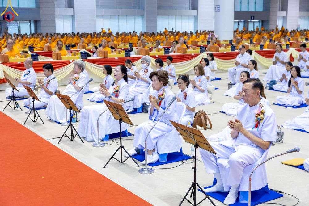 ภาพ No.176305:พิธีมุทิตาสักการะพระมหาเถระและพระเถระ วันที่ 24 พฤศจิกายน พ.ศ. 2567 ณ วัดพระธรรมกาย จ.ปทุมธานี