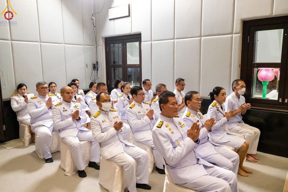 ภาพ No.123245:พิธีพระราชทานสัญญาบัตร พัดยศ และผ้าไตร แด่พระสงฆ์ในเขตปกครองคณะสงฆ์หนกลาง ณ วัดพระศรีมหาธาตุ เขตบางเขน กรุงเทพมหานคร และพิธีมุทิตาสักการะพระสังฆาธิการ ผู้ได้รับเลื่อนและตั้งสมณศักดิ์ ตามพระบรมราชโองการ ณ วัดพระธรรมกาย ในวันที่ 4 กุมภาพันธ์ พ.ศ. 2567