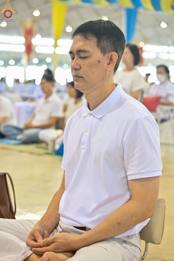 ภาพ No.159165:พิธีบูชาข้าวพระ ในวันอาทิตย์ต้นเดือน วันที่ 6 ตุลาคม พ.ศ. 2567 ณ สภาธรรมกายสากล วัดพระธรรมกาย