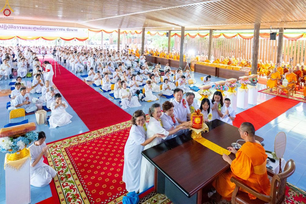 ภาพ No.255864:วันที่ 14 ตุลาคม พ.ศ. 2568 พิธีทอดกฐินสามัคคีทั่วไทย 30,000 วัด โดยคณะศิษยานุศิษย์ บูชาธรรม 81 ปี หลวงพ่อธัมมชโย ณ ศูนย์ปฏิบัติธรรมชัยนาท ต.ธรรมามูล อ.ชัยนาท จ.ชัยนาท