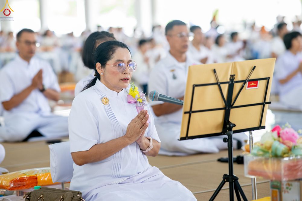ภาพ No.328806:วันเสาร์ที่ 16 พฤษภาคม พ.ศ.2569 พิธีบุพเปตพลี ครั้งที่ 183 ร่วมอุทิศบุญแด่หมู่ญาติที่ล่วงลับไปแล้ว และสืบทอดอายุพระพุทธศาสนา ณ หอฉันคุณยายอาจารย์ฯ  วัดพระธรรมกาย