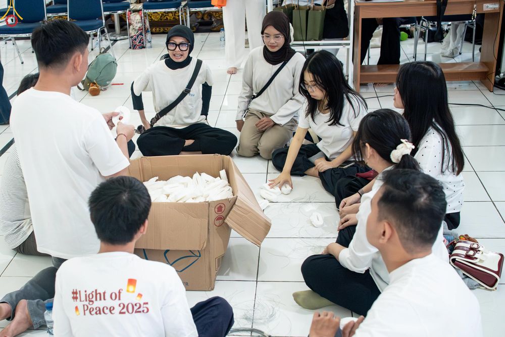 ภาพ No.329313:วันที่ 16 – 17 พฤษภาคม พ.ศ.2569 เตรียมงานจุดประทีปวิสาขบูชานานาชาติ  บุโรพุทโธ (Borobudur) ประเทศอินโดนีเซีย