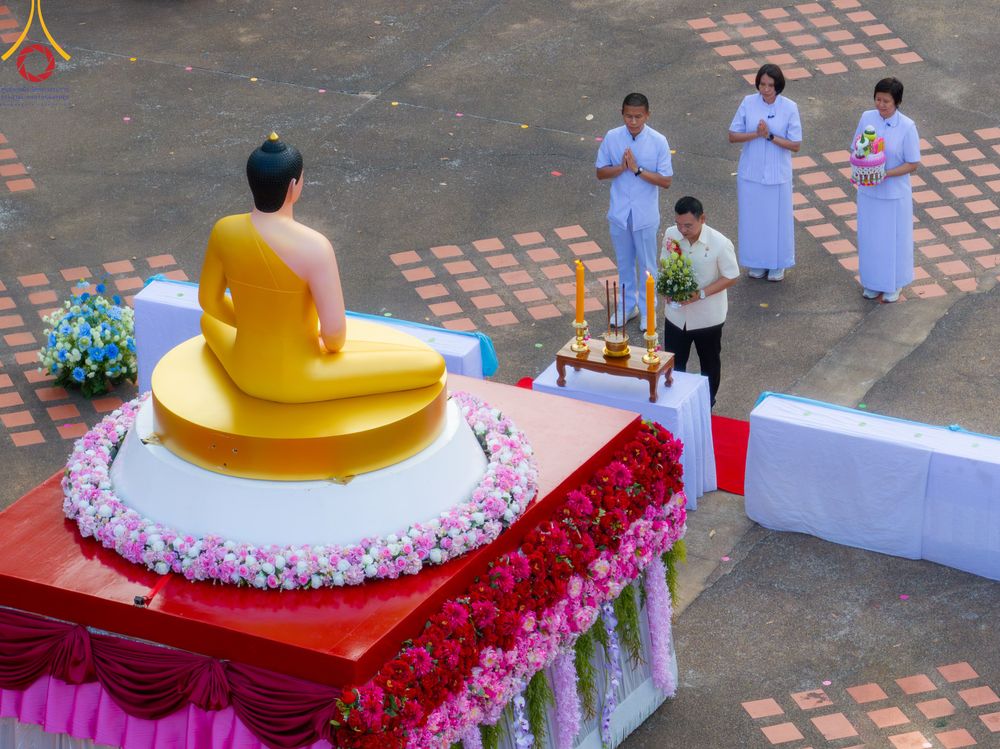 ภาพ No.310468:วันอาทิตย์ที่ 22 กุมภาพันธ์ พ.ศ. 2569 พิธีอัญเชิญพระประธาน “พระธรรมกาย” เพื่อไปประดิษฐาน ณ ธุดงเข้าสถานอำนาจเจริญ จังหวัดอำนาจเจริญ