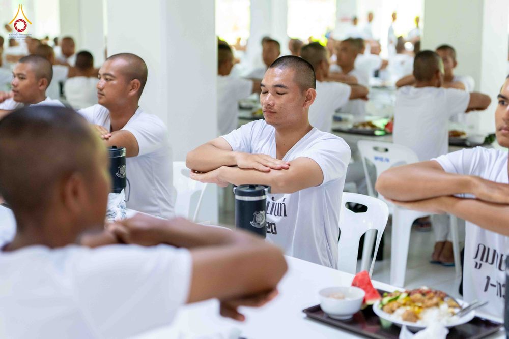 ภาพ No.340534:วันที่ 24-25 กรกฎาคม พ.ศ. 2569 โครงการพัฒนาคุณธรรม จริยธรรม สำหรับนักเรียนนายสิบตำรวจ (นสต.) รุ่นที่ 17 ศูนย์ฝึกอบรมตำรวจภูธรภาค 1 ได้จัดกิจกรรม WalkRally สวดมนต์นั่งสมาธิ และฟังธรรมจากพระอาจารย์ ณ ศูนย์ปฏิบัติธรรมเวิล์ดพีช วัลเล่ย์ (World Peace Valley) 