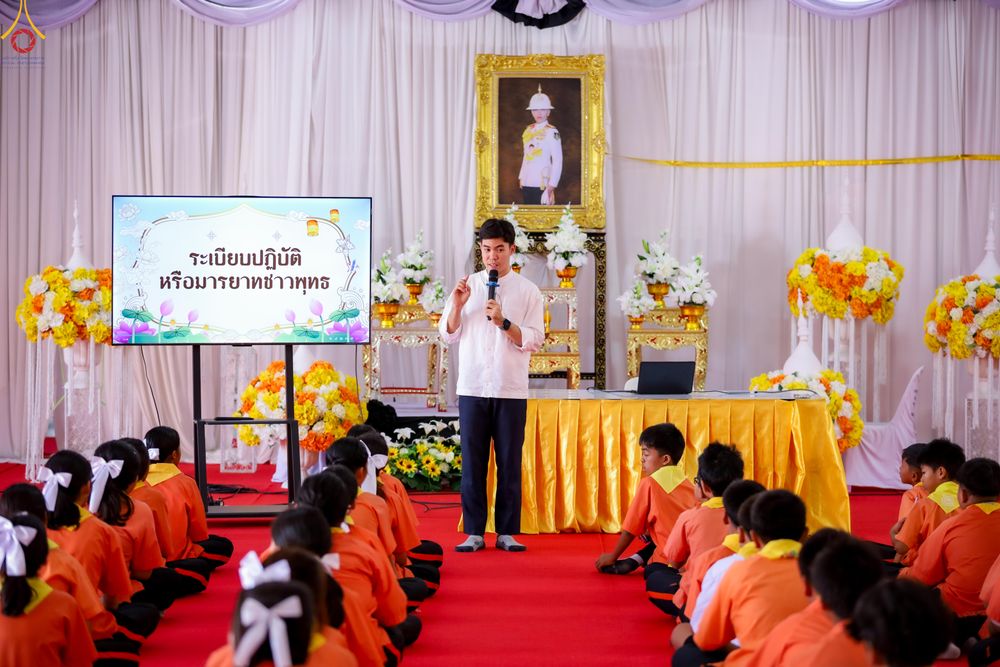 ภาพ No.338478:วันที่ 2-3 กรกฎาคม พ.ศ.2569 โครงการอบรมคุณธรรม จริยธรรมและความดีสากล ประจำปีการศึกษา2569 นักเรียนกว่า 150 คน  ณ วัดราษฎร์บูรณะ (วัดบางปลา) ต.บางปลา อ.บางพลี จ.สมุทรปราการ
