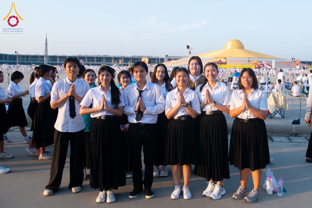 ภาพ No.312017:วันอังคารที่ 3 มีนาคม พ.ศ.2569 พิธีเวียนประทักษิณและจุดมาฆประทีป ณ ลานธรรมพระมหาธรรมกายเจดีย์ วัดพระธรรมกาย