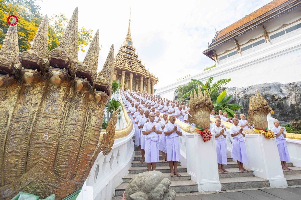 ภาพ No.349384:วันอังคารที่ 15 กันยายน พ.ศ.2569  พิธีขอขมา รับบาตร ผ้าไตร และบรรพชา "โครงการบรรพชาและพัฒนาศีลธรรม นักเรียนนายสิบตำรวจรุ่นที่ 16“ ศูนย์ฝึกอบรมตำรวจภูธร ภาค 1 ณ วัดพระพุทธบาท ราชวรมหาวิหาร  จ.สระบุรี