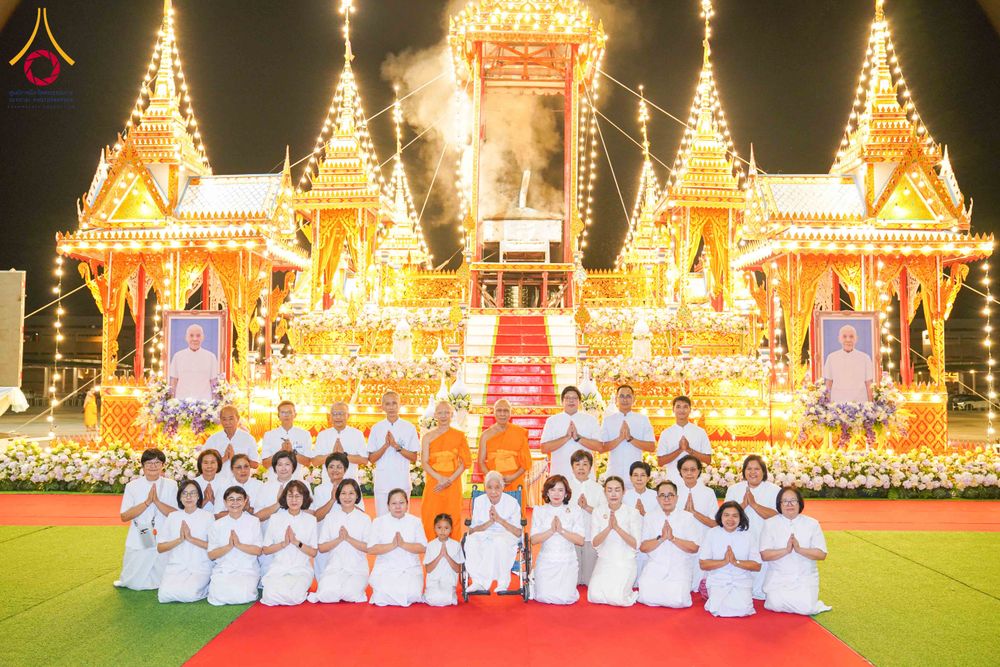 ภาพ No.316731:วันอาทิตย์ที่ 29 มีนาคม พ.ศ. 2569 พิธีทอดผ้าบังสุกุลและพิธีชำระร่าง โยมพ่อณรงค์ จินตมากุล  สิริอายุ 99 ปี 11 เดือน โยมบิดา พระครูปลัดรัตนวีรวัฒน์ (รังสฤษดิ์ อิทฺธิจินตโก) ที่ปรึกษาเจ้าคณะจังหวัดปทุมธานี เจ้าอาวาสวัดพระธรรมกาย  ณ ฌาปนสถานชั่วคราว ทางเข้า 